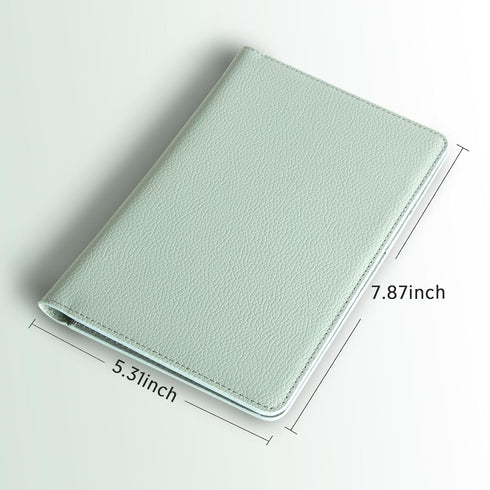 CoBak Server Book Compact Organizer with Clear and Money Pockets, Pen Holder, Fits Apron Perfectly, Leather Waitress