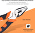 9-Inch Linemans Pliers - Combination Cutting Pliers with TPR Handle for Crimping and Screw Gripping