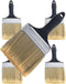 5 Pieces 4 Inch Paint Brushes, Flat Painting Tool with Treated Plastic Handle for DIY Home Furniture Paint