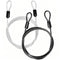 Azuneyeunt 2 Pack Outdoor & Travel Security Cable with Loops, 3.3 ft x
