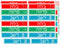 wootile Hebrew Kosher Sticker Labels Meat Dairy Parve Stickers 1.5 x 1/4 inch