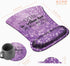 Ergonomic Mouse Pad with Wrist Support - Comfortable Gel Mouse Pad with Non-Slip Rubber Base for Office & Home + Cup