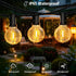50FT G40 Dimmable 22 Bulbs, Smart Outdoor String Lights with APP Control, Patio String lights Outdoor with Shatterproof