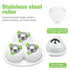 CeroDimo 8 360 PCS Self Adhesive Caster Wheels for Kitchen Appliances, Swivel Universal Mini Rollers for Small