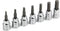 3/8" Dr. SAE Hex Bit Socket Set, 7 Piece Alltrade 648661
