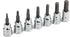 3/8" Dr. SAE Hex Bit Socket Set, 7 Piece Alltrade 648661