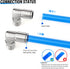 TAILONZ PNEUMATIC 304 Stainless Steel Male Elbow, 1/4 Inch Tube OD x 1/2 Inch NPT Thread, Pack of 2