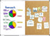 XBoard 36 x 24 Inch Magnetic White Board and Bulletin Corkboard Combo, Half Dry Erase & Cork Board with Aluminum Frame