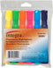 Integra Desk Highlighter - Chisel Tip, 6/Set, Assorted (ITA30001)