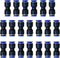 5/16" or 8mm OD Pneumatic Quick Connector Push to Connect Fittings, Straight Union/Coupler (Pack of 20)