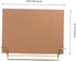 STOBOK 1 Set Display Board Picture Desktop Stand Photo Desk Display Items Cork Framed Cork Board pin Board Cork Board Photo Wall Desktop Bulletin Board Bracket Needle Plate with Box