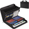 ENGPOW Fireproof Document Organizer Folder, Expanding File Folder with Multi Pockets, Portable Storage for Important
