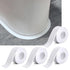 White Caulk Tape, Bath & Kitchen Self Adhesive Waterproof Caulking Tape, Toilet Caulk Strip, 4-Roll