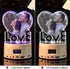 2D Crystal Sleep Light, Personalized Gift with Custom Photo, Night Light Gifts USB Low Power Lamp for Birthday