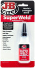 J-B Weld 33120H Super Glue - Clear SuperWeld Glue 20g