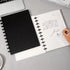 Yoment 2 Pack 5 Subject Refillable Discbound Notebook, 8.6" x 12", Customizable Spiral Journal with 120 Disc Planner