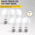 Halco ProLed A19 LED Light Bulbs, 60W Equivalent, Non-Dimmable, Frosted 120V, 9W, 720 Lumen, 6 Pack