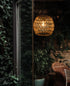 Bulb 4*AA Battery Operated Outdoor Chandelier for Gazebo Pendant Light with Remote Control LED Farmhouse Hanging Boho