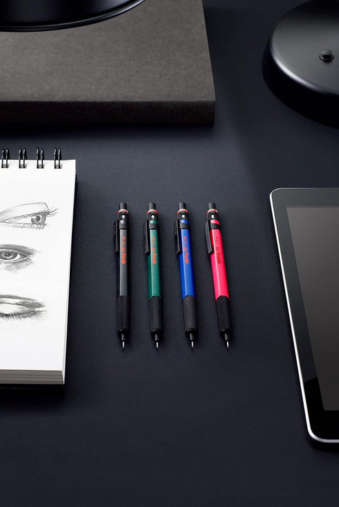Rotring 500 Mechanical Pencil, 0.5mm, Green Barrel.