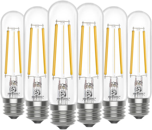 Energetic Dimmable E26 Edison Bulb, AC120V Soft White 2700K Light Bulb, 5W