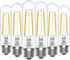 Energetic Dimmable E26 Edison Bulb, AC120V Soft White 2700K Light Bulb, 5W