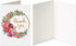 Papyrus Thank You Cards with Envelopes - Floral Design (2-Count)