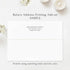 5.5x4.25 In Loving Memory Personalized Funeral Thank You Cards, Greenery and Floral Sympathy Acknowledgement Flat