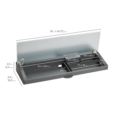 ECR4Kids MessageStor Keyboard Write and Store Desk Organizer, Birds