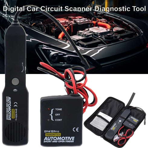 m415pro (1 Set) Cable Tracker Electrical, Automotive Electrical Open&Short Finder Circuit Tester, Automotive Circuit
