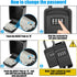 Lock Box, Diyife Key Lock Box for 5 Keys, Portable 4-Digit Combination Waterproof Key Safe for Home Garage Office (2