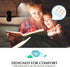 Generic 15 LEDs Stepless Adjustable Brightness & Color (Warm/Cool White), Eye-Care, Touch-Sensitive Switch Clip Reading
