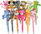 Maydahui 24PCS Plush Animal Ballpoint Pen, Cute Cartoon Fluffy Pens, Blue Ink for School Party Supply
