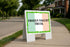 Frozen Yogurt Truck St. Patrick'S Day Irish Clover Flag A-Frame Double Sided
