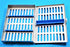 GERMAN STAINLESS DENTAL INSTRUMENTS AUTOCLAVE STERILIZATION CASSETTE for 10 INSTRUMENTS, 7.25" X 5" X 0.75"