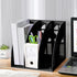 Lemical 3 Compartments Open Section Magazine File Holder, Desk Organizer for Document Storage