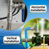 Boltigen 1 Inch Spring Check Valve, 304 Stainless Steel Non Return Horizontal Water Check Valve for Well