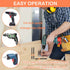 JONMON Allen Wrench Screwdriver Bits - H2-H6 Quick Change S2 Steel Magnetic Hex Head Impact Drill Bits