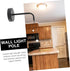 1 Set Elbow Wrought Wall Light Pole Adjustable Swing Arm Wall Sconce for Living Room Bedroom and Office Industrial Lamp