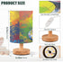 LFICRTAN Table LED Lamps Cute Snake Bedroom Night Light Bedside Lamps with USB Ports Nightstand Lamps Wood Base Living