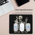 Skull Mouse Pad for Desk, Cute Skeleton Design, Funny Waterproof Mousepad for Office Laptop, Non-Slip Rubber Base