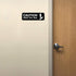 Excello Global Products Caution Watch Your Step Sign - Informative Plastic Sign for Indoor Outdoor Use