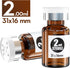 Ks-Tek Sterile Empty Vials with Self Healing Injection Port,with Aluminum plastic Cap,Sterile Package (10, 2ml Amber)