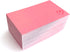RXBC2011 100 3.5 2 Inch Little Thank You Cards Gold Heart Design Bulk Thank you Notes for All Occasions x cherry pink
