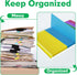 Two Pocket Folders, PANDRI 30 Pack, 2 Pocket Folders, Letter Size Paper File Folder for School Office Home Business,