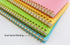 Spiral Notebook Journal, 5.5" x 8.5" Plastic Hardcover College Ruled Notebook with 4 Colors, 80 Sheets / 160 Pages for