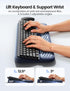 Vaydeer Wrist Rest with Keyboard Stand, Computer Wrist Support Pad, Ergonomic Keyboard Riser Holder Lift Tray