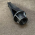 Landscape Lighting Ground Spikes: 1/2" NPT Thread Black Color Stakes for Path Lighting, 2-Pack