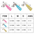 50 PCS Heat Shrink Piggyback Spade Connectors, Insulated Quick Disconnect Crimp Terminals for Marine Automotive