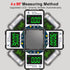 Magnetic Digital Protractor Inclinometer, Fast & Stable Measurement Tool with Backlit Display and Magnetic Base