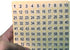 Mini Skater 15 Sheets Number Stickers 1 to 100 Small Self Adhesive Round 2/5 Inch Diameter for Office Storage Inventory